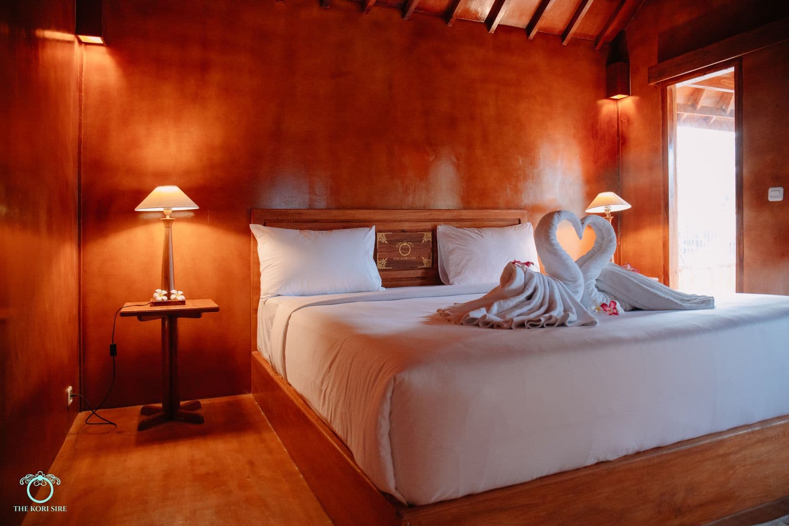 The Kori Sire villa exterior surrounded by tropical garden